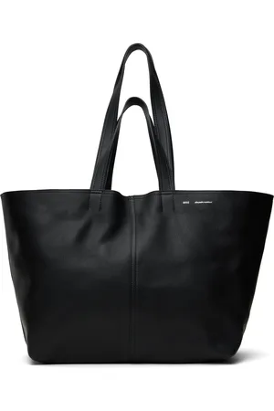 Ami Moyen cabas noir en cuir