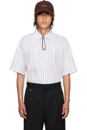 Jacquemus Chemise blanc et beige - Les classiques