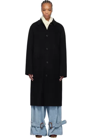 Mackage Manteau Beckett noir fait à la main en laine