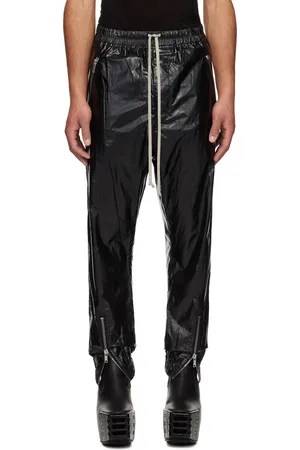 Rick Owens Pantalon de survêtement Tecuatl noir - Hollywood
