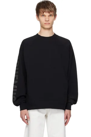 Jacquemus Pull molletonné Typo noir - Les classiques