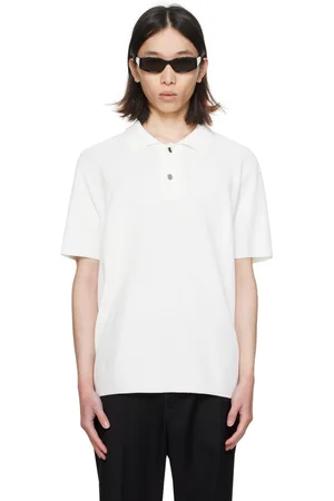Jacquemus Polo blanc cassé en piqué - Les classiques