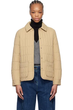 Mackage Blouson Dulcia beige rembourré en duvet