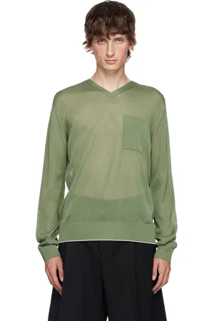 Jacquemus Pull Paseo vert en tricot - La casa
