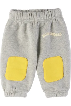Bobo Choses Bébé | Pantalon de survêtement gris à empiècement aux genoux