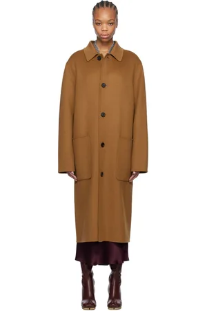 Mackage Manteau Beckett brun clair fait à la main en laine