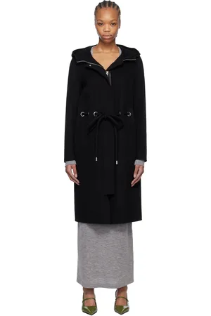 Mackage Manteau Blithe noir fait à la main en laine