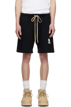 FEAR OF GOD Short noir en molleton - NBA