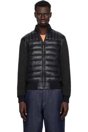 Mackage Blouson aviateur Collin-R noir rembourré en nano duvet à panneaux