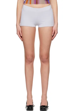 Serapis Short gris à monogramme