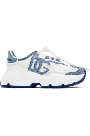 Dolce & Gabbana Baskets Daymaster bleu et blanc