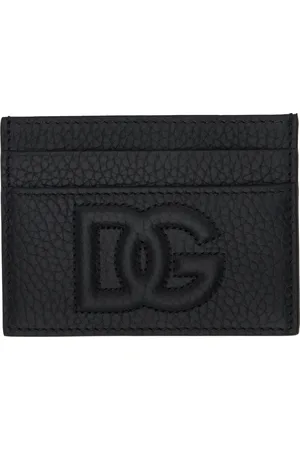 Dolce & Gabbana Porte-carte noir à logo DG