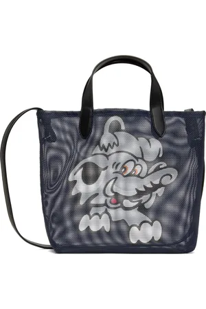 Kenzo Petit cabas Play bleu marine à logo