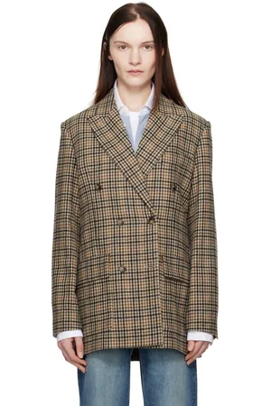A.P.C. Veston Valentina beige édition Anastasia Barbieri