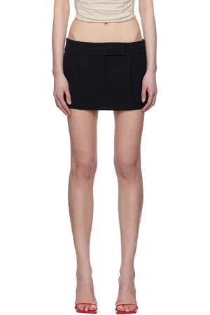 Alexander Wang Mini jupe-short façon tailleur noire