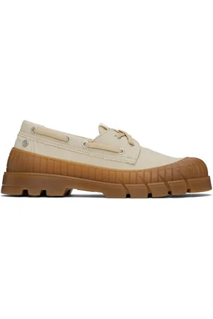 Kenzo Chaussures bateau Gobi beiges