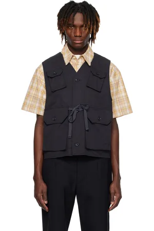 ENGINEERED GARMENTS Veste C-1 bleu marine