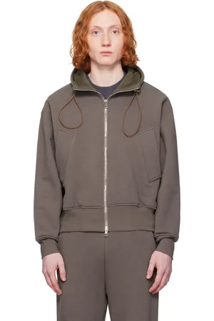 OUATE Pull à capuche Astra brun
