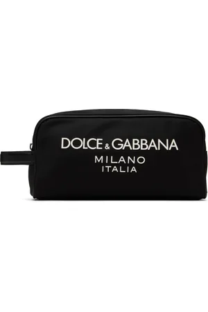 Dolce & Gabbana Trousse de toilette noire en nylon