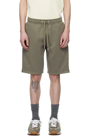 Ami Short Dye taupe à logo Ami de cœur