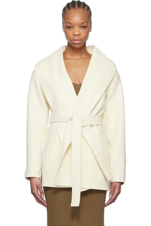 Mackage Blouson Tyra blanc cassé