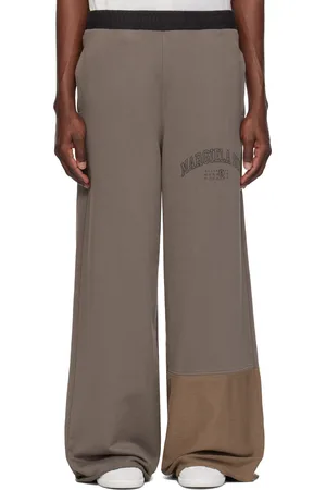 Maison Margiela Pantalon de survêtement lavé brun