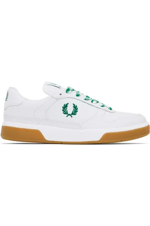 Fred Perry Baskets B300 blanc et vert