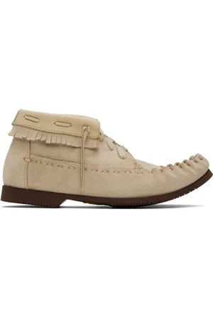 VISVIM Bottines Nakoda beiges - Folk