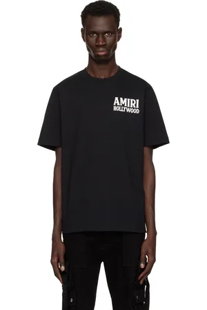 AMIRI T-shirt Jazz Wolf noir à logo