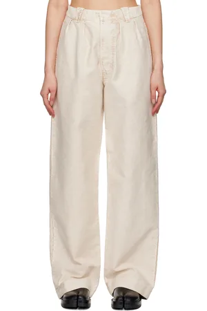 Maison Margiela Jean ample beige