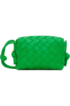 Bottega Veneta Micro sac vert à ornements Loop