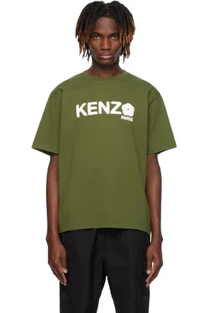 Kenzo T-shirt surdimensionné vert - BOKE FLOWER 2.0
