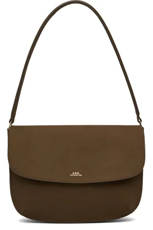 A.P.C. Sac porté épaule Sarah brun