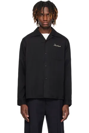 VISVIM Chemise à manches longues Keesey SP noire