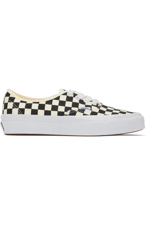 Vans Baskets Authentic Reissue 44 blanc cassé et noir
