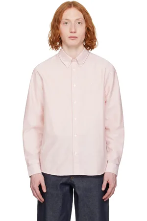 A.P.C. Chemise Greg rouge et blanc