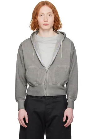 TAIGA TAKAHASHI Pull à capuche Lot. 615 gris