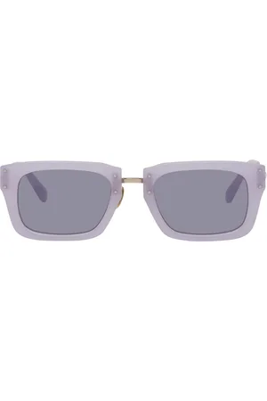 Jacquemus Lunettes de soleil Soli mauves - Le raphia