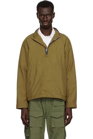 RANRA Blouson de survêtement Ganga kaki en tissu antidéchirures