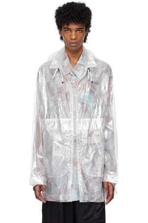 DRIES VAN NOTEN Blouson transparent en nylon