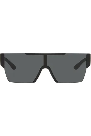 Burberry Lunettes de soleil de style visière noires