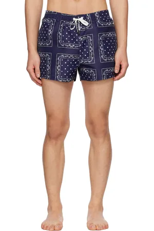 Jacquemus Maillot de bain Pingo bleu marine - Le raphia