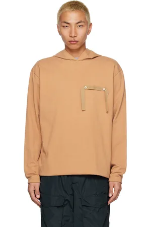 Jacquemus Pull à capuche Desenho beige