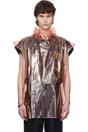 DRIES VAN NOTEN T-shirt transparent rose