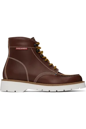 Dsquared2 Bottines Explorer brunes
