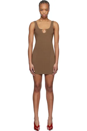Jacquemus Robe courte Sierra brune