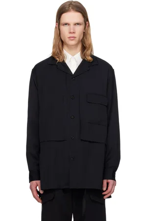 Y-3 Chemise noire en sergé