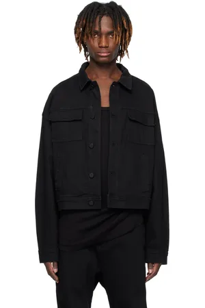 THOM KROM Blouson 71 noir en denim