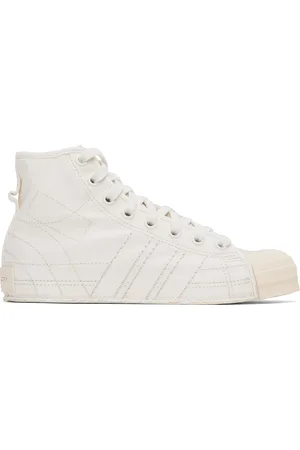 Y-3 Baskets montantes Nizza blanches
