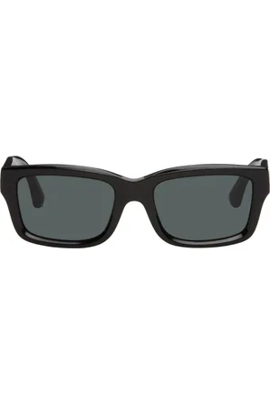 Burberry Lunettes de soleil rectangulaires noires